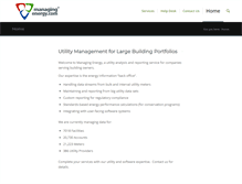 Tablet Screenshot of managingenergy.com